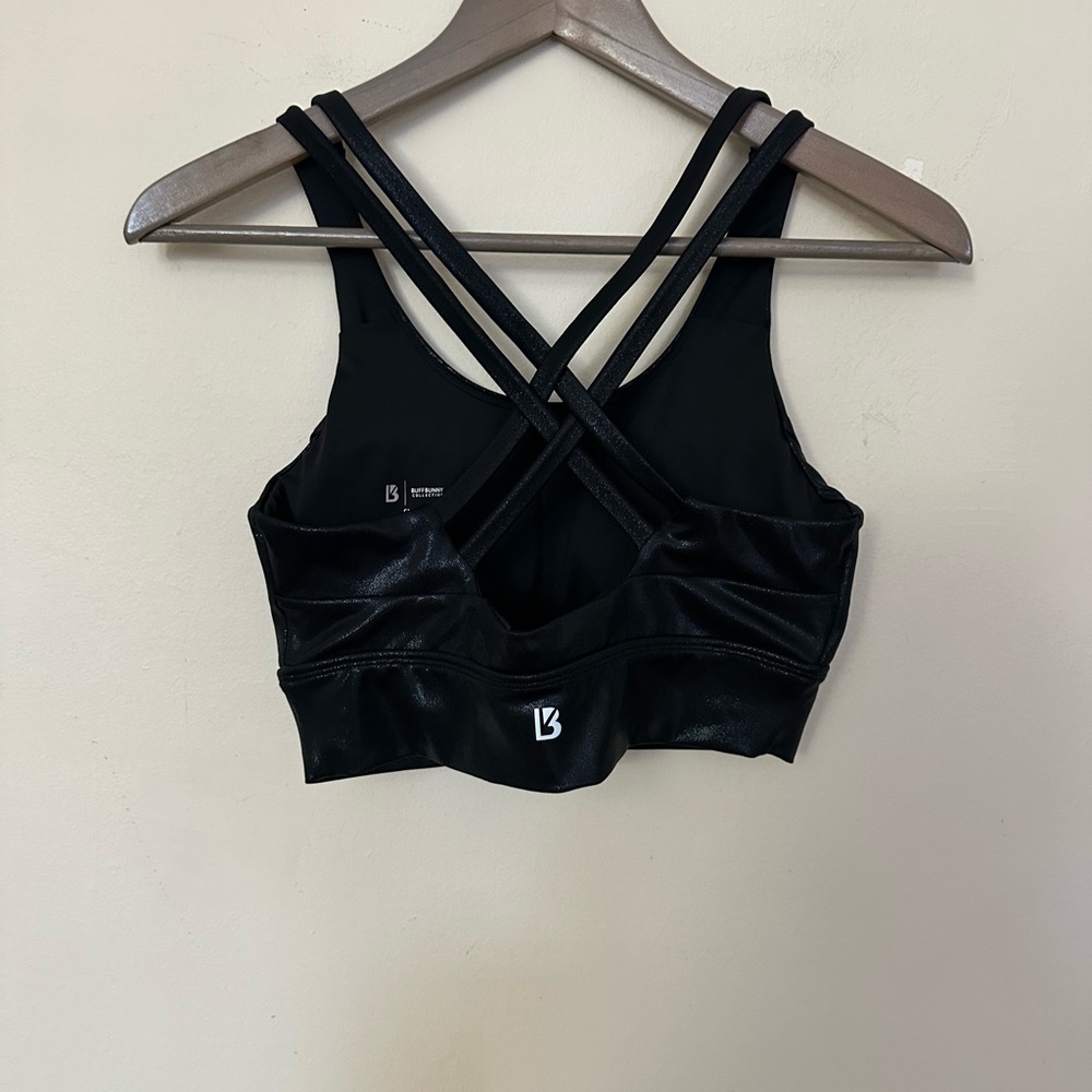 Buffbunny Rosa Sports Bra V2! Black - Picture 5 of 8
